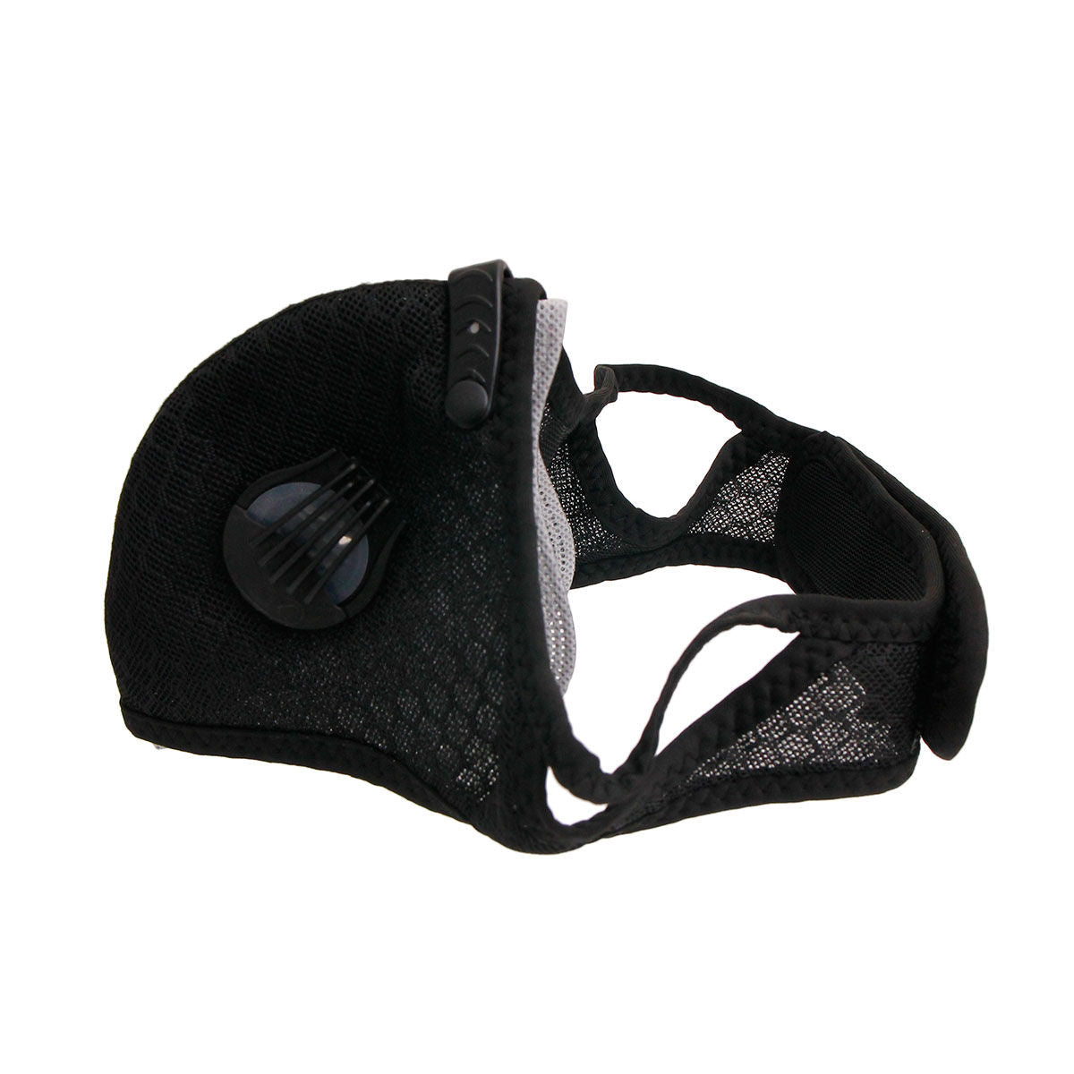 Black Mesh Sports Mask