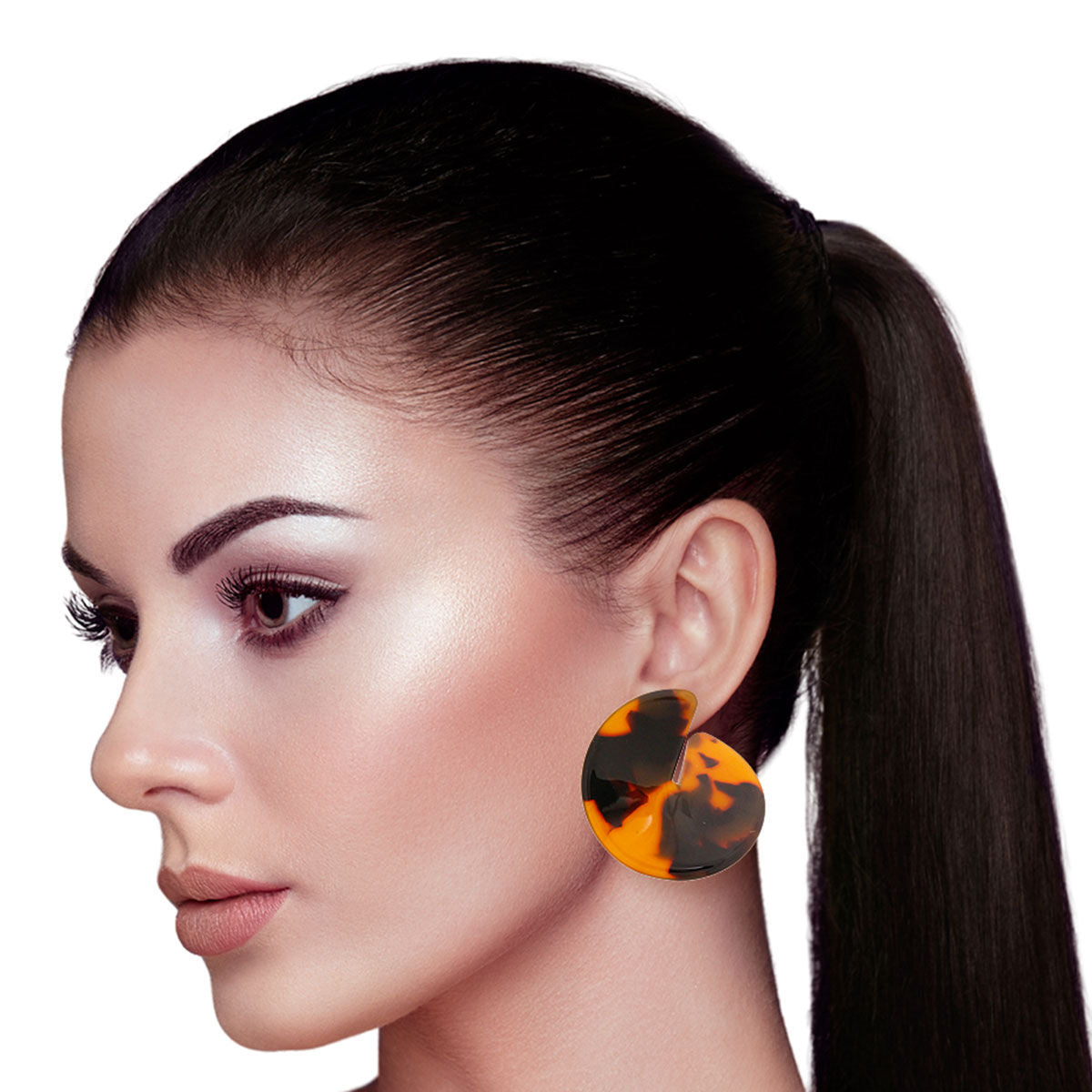 Twisted Tortoiseshell Earrings