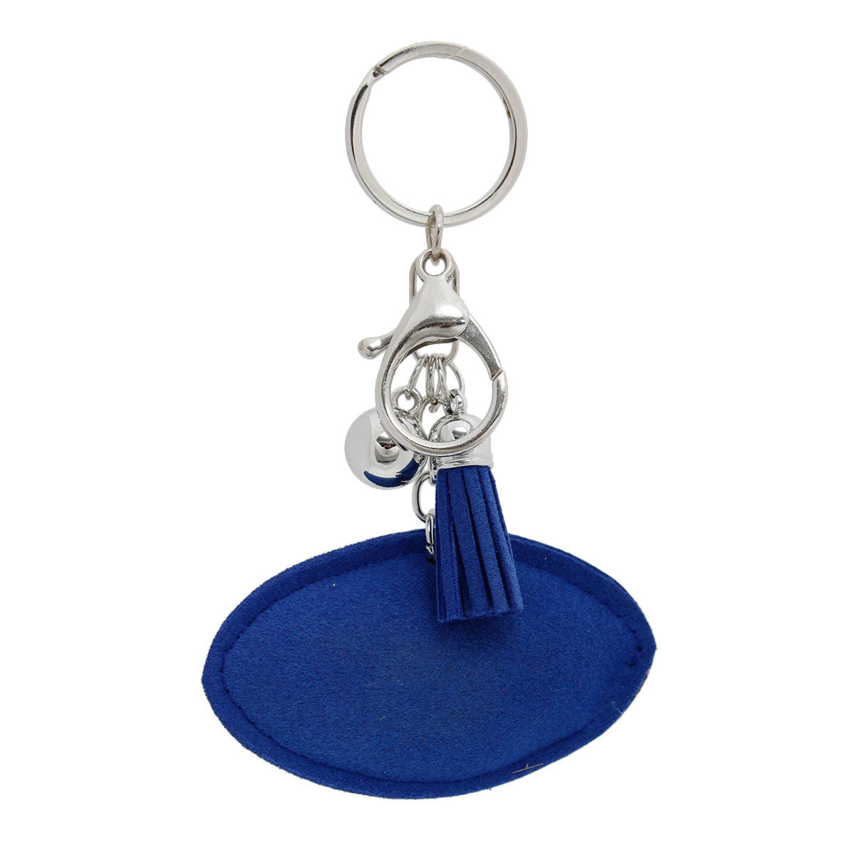 Blue Football Keychain Bag Charm