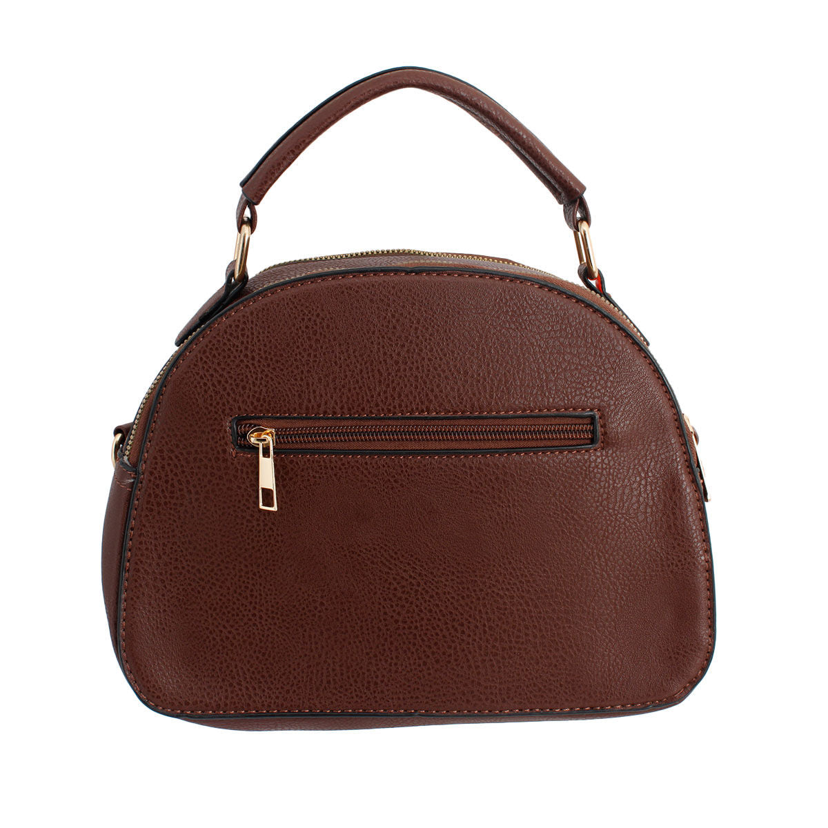 Brown Quilted Canteen Bag