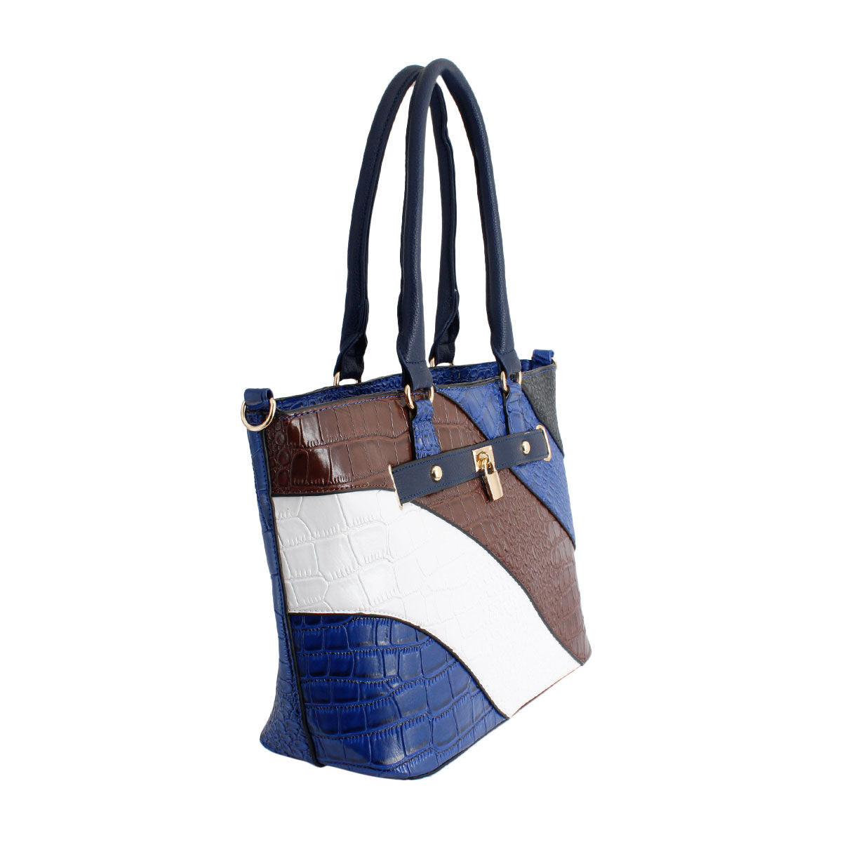 Blue Croc Kelly Tote Bag