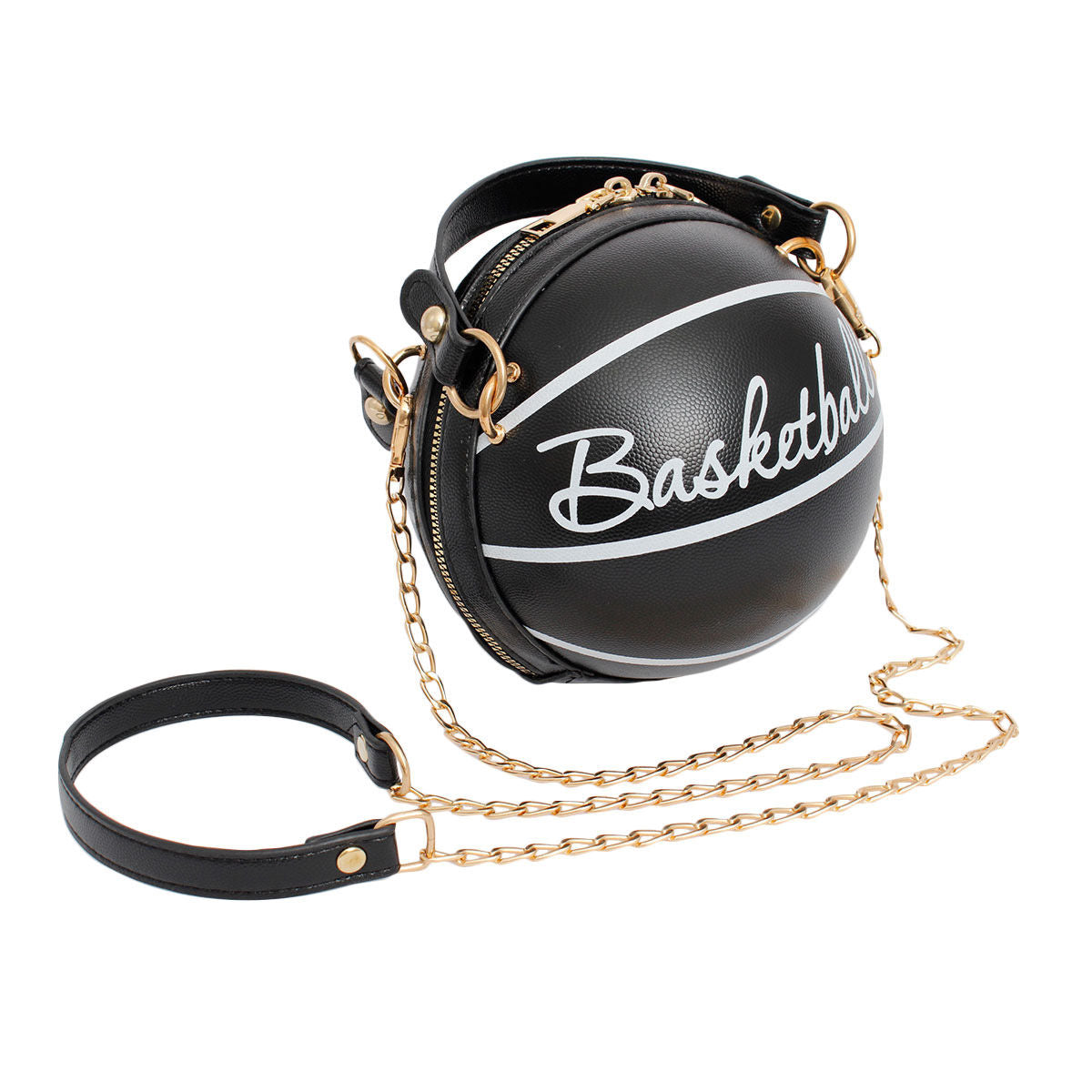 Clutch Black Basketball Bag for Women