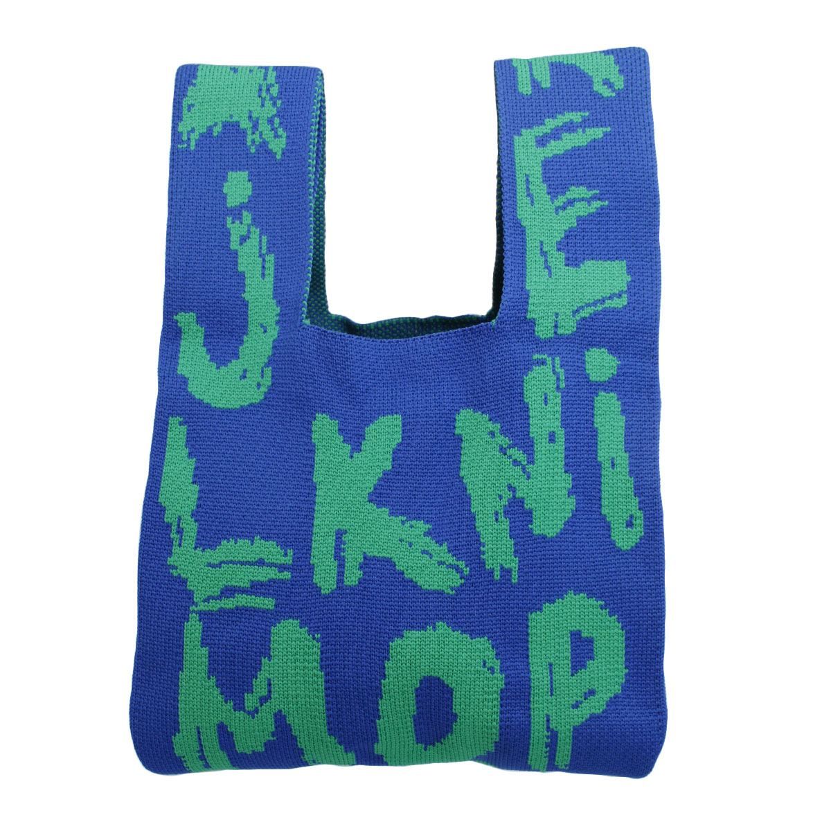 Purse Blue Green Graffiti Handbag For Women