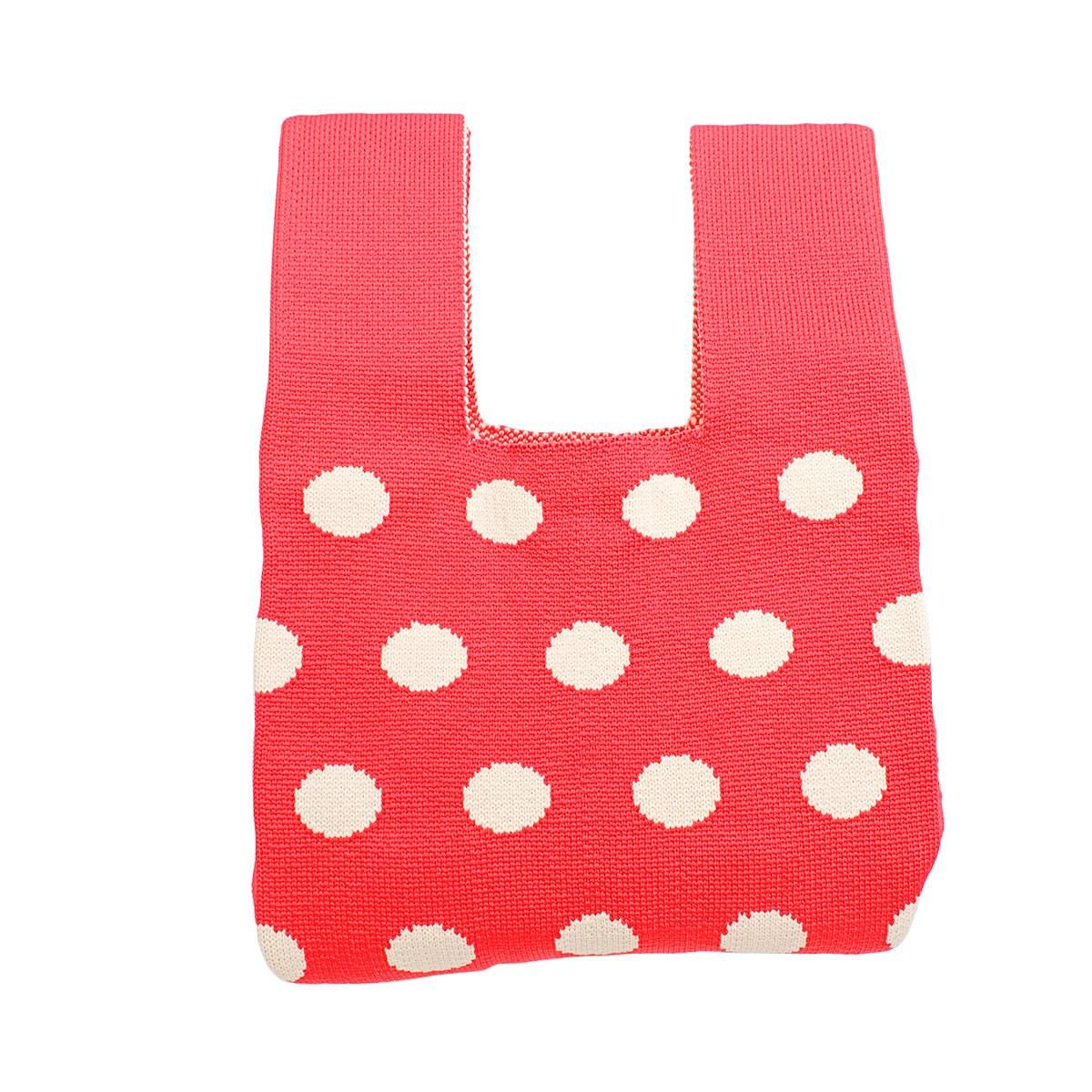 Purse Red Polka Dot Handbag For Women