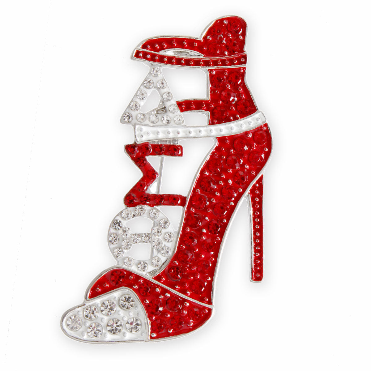 Red Heel Sorority Brooch