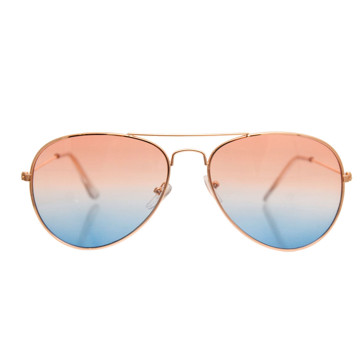 Sunglasses Aviator Orange Sunset Eyewear for Women