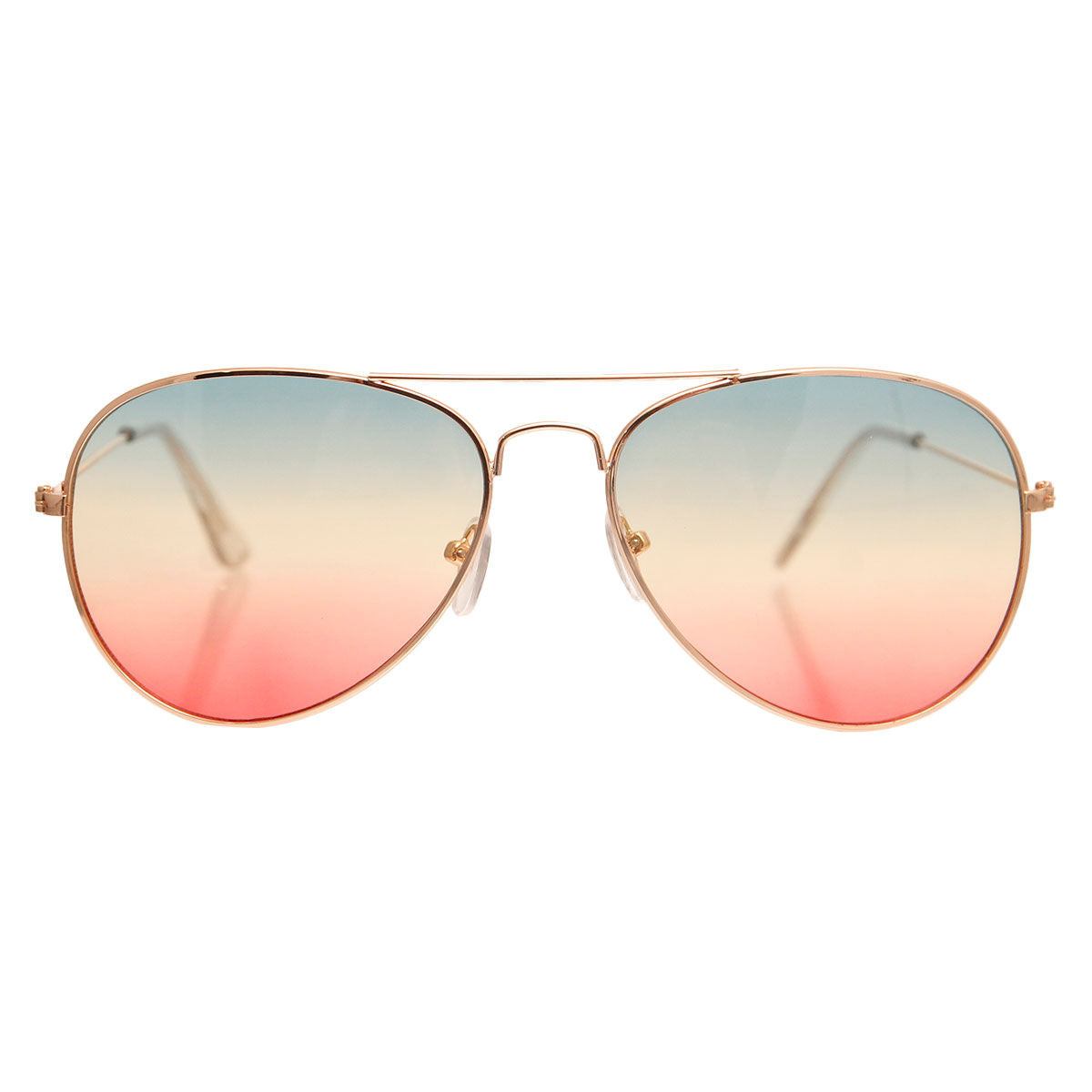 Sunglasses Aviator Red Sunset Eyewear for Women