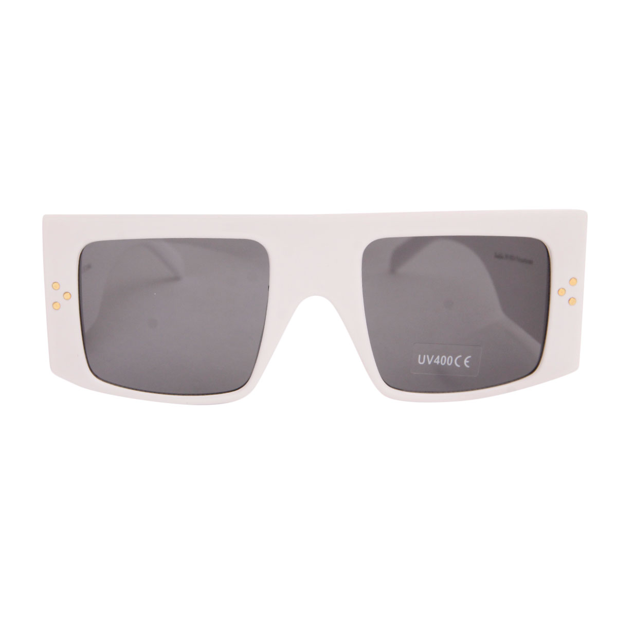 White Extra Wide Arm Sunglasses