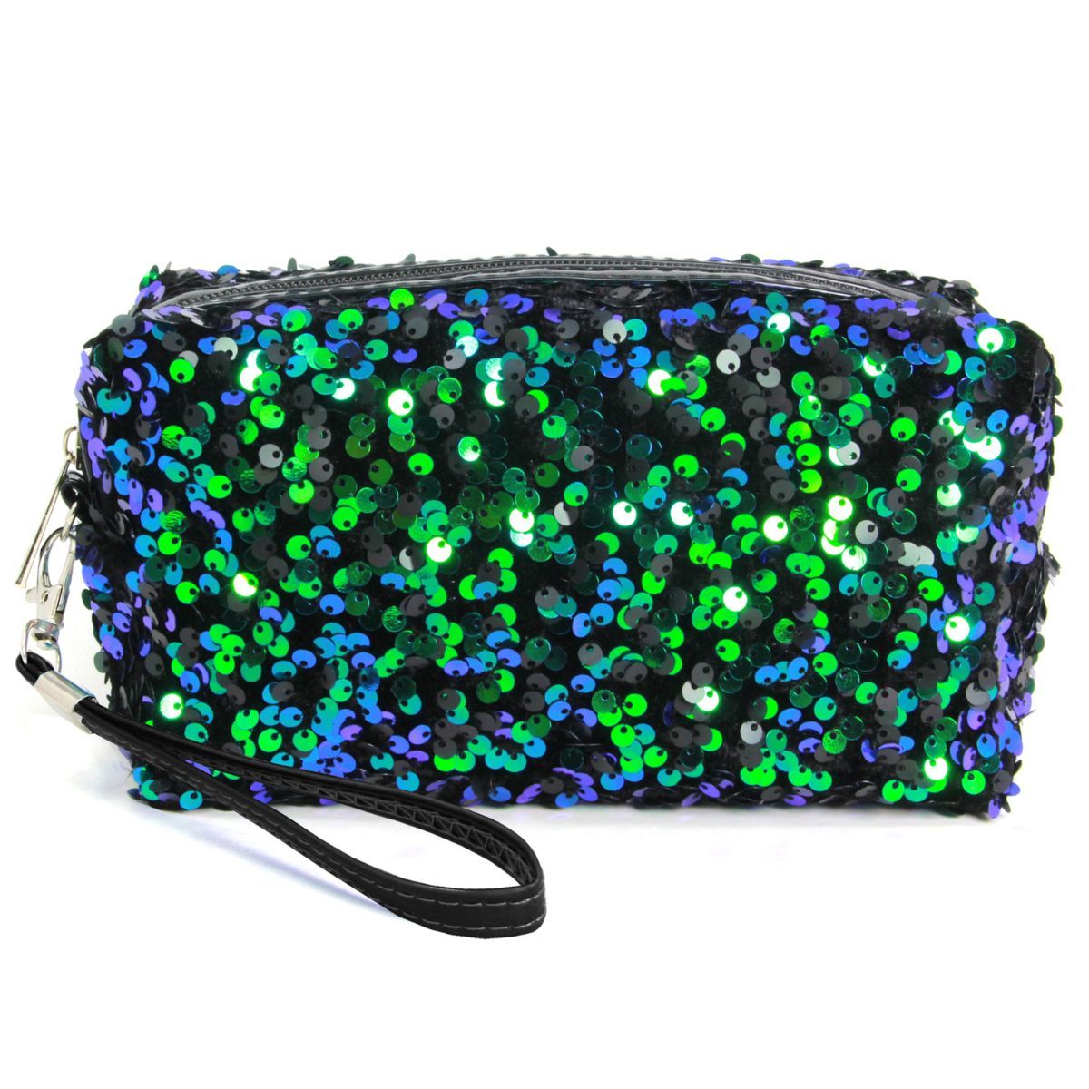 Black Sequin Costmetic Pouch