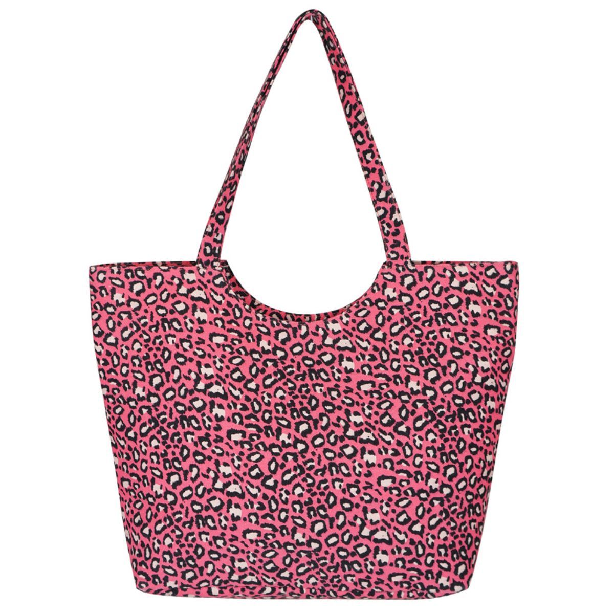 Pink Leopard Tote Bag