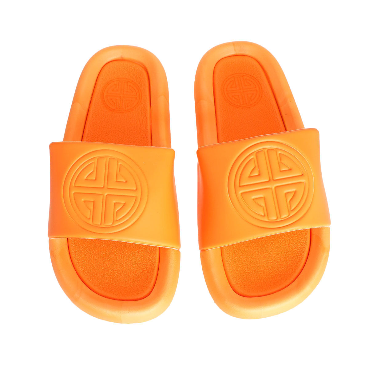 Size 9 Orange Cloud Slide