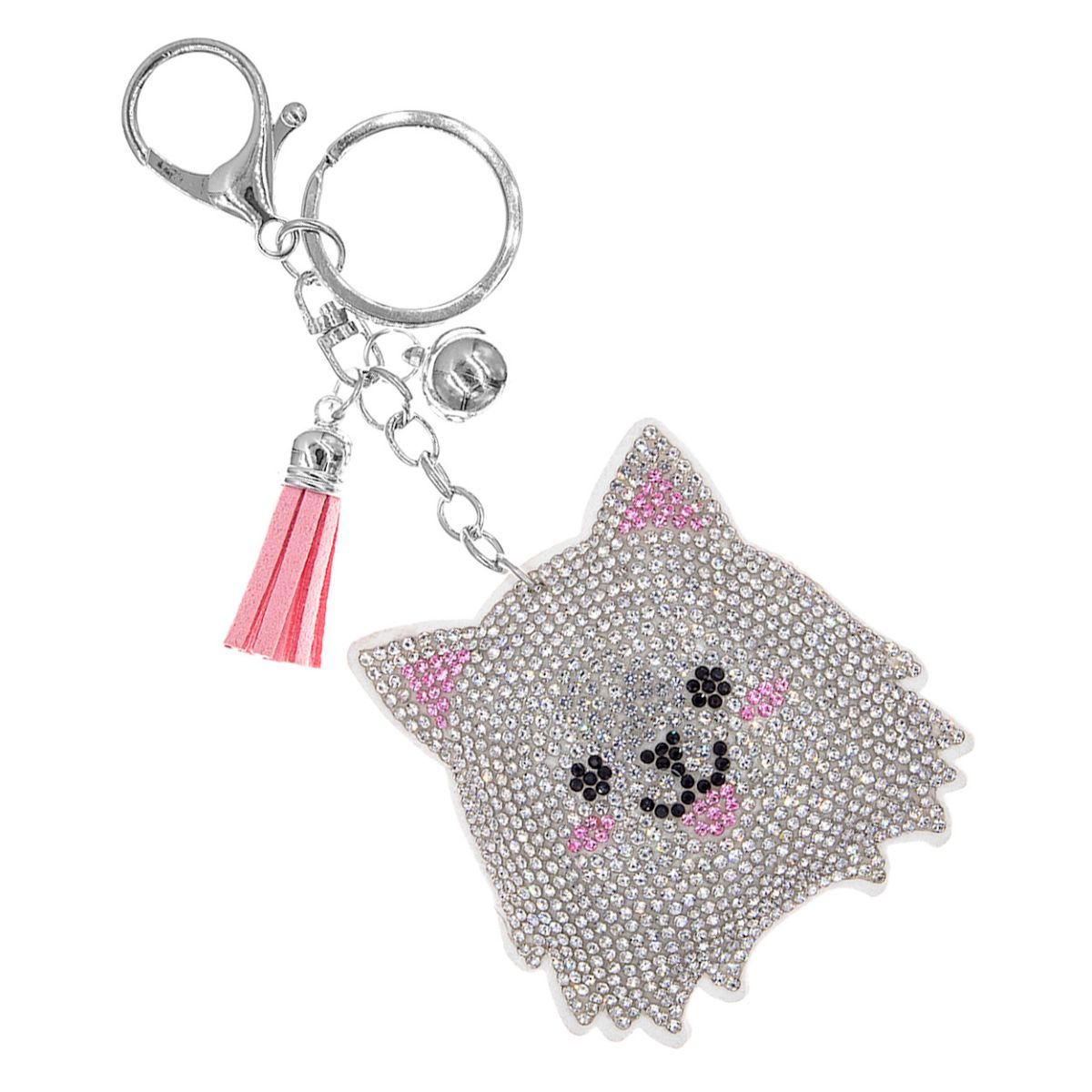 Pomeranian Keychain Bag Charm